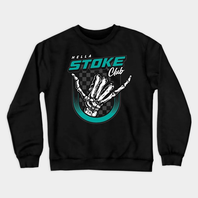 Onewheel Stoke Club Crewneck Sweatshirt by New Age PEV Shirt Designs